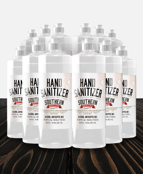 Case of 12 - 32 oz. Hand Sanitizer Bottles with Free Pumps
